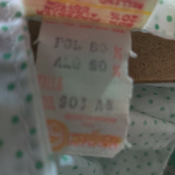 Maipepa Vintage Hanging Diaper Stacker Holder Nursery Quilted Lamb Ruffle Trim - Picture 8 of 8